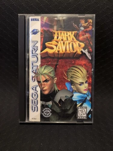 Dark Savior Sega Saturn 1996 Complete In Box CIB with Registration Card