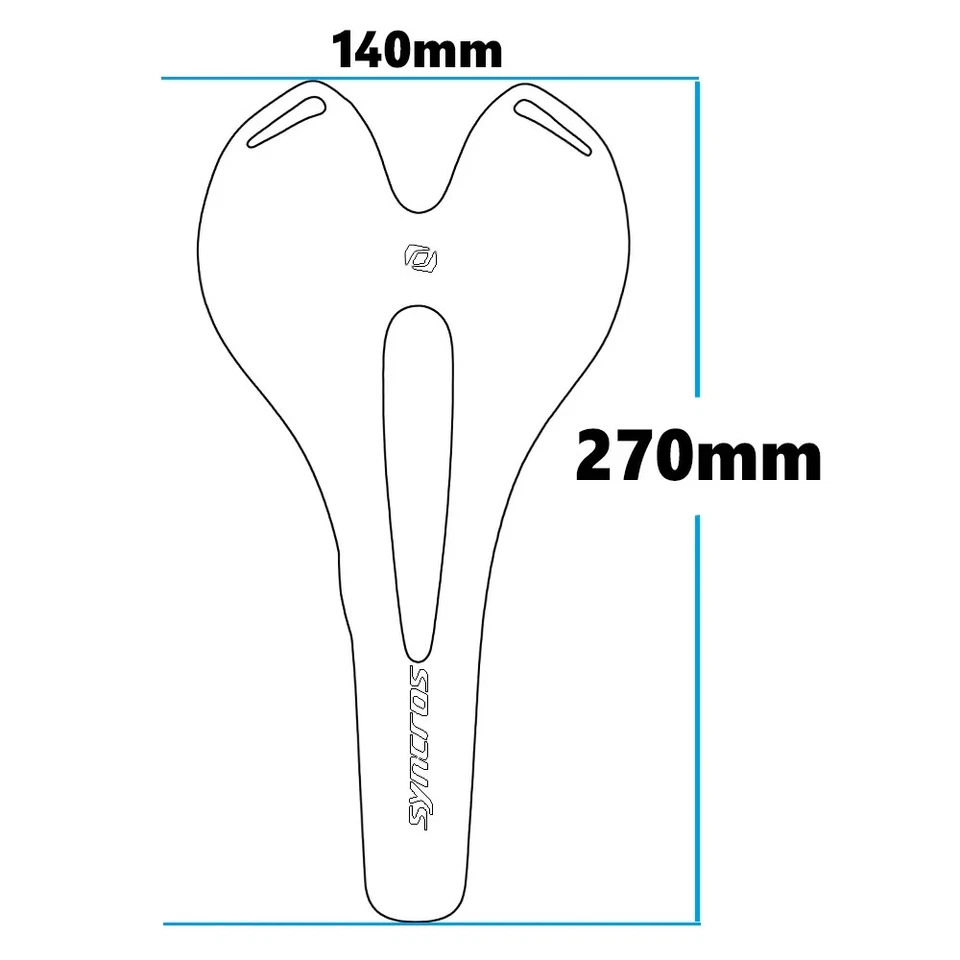 Syncros Road/MTB Smooth Carbon Bike Saddle Ultra Light 113g 7x9mm Seatpost - Image 4 of 4