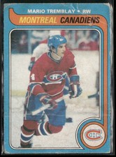 1979-80 O-Pee-Chee Mario Tremblay #123 Montreal Canadiens