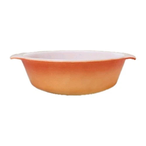 Vintage Retro Fire King Orange Ombre 1.5 Qt Bowl 437 Anchor Hocking USA