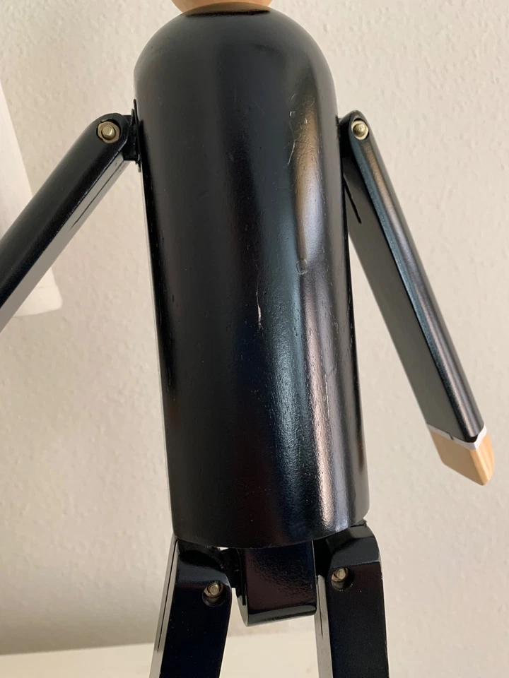 Burberry Christmas Window Tuxedo Man Display wooden Soldier Prop Puppet RARE! - Image 3 of 4