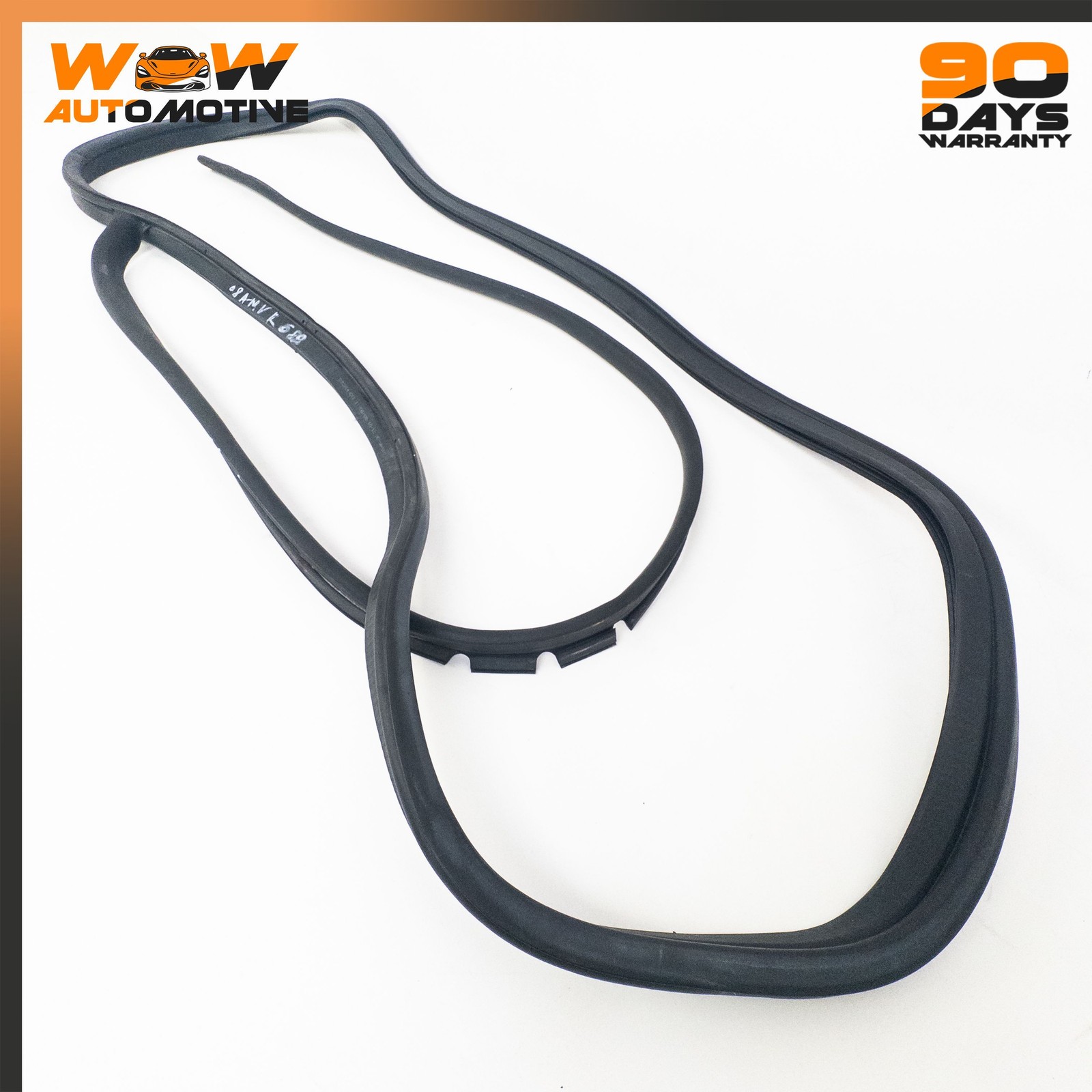 06-16 ASTON MARTIN V8 VANTAGE REAR TRUNK LID TONNEAU WEATHERSTRIP SEAL OEM