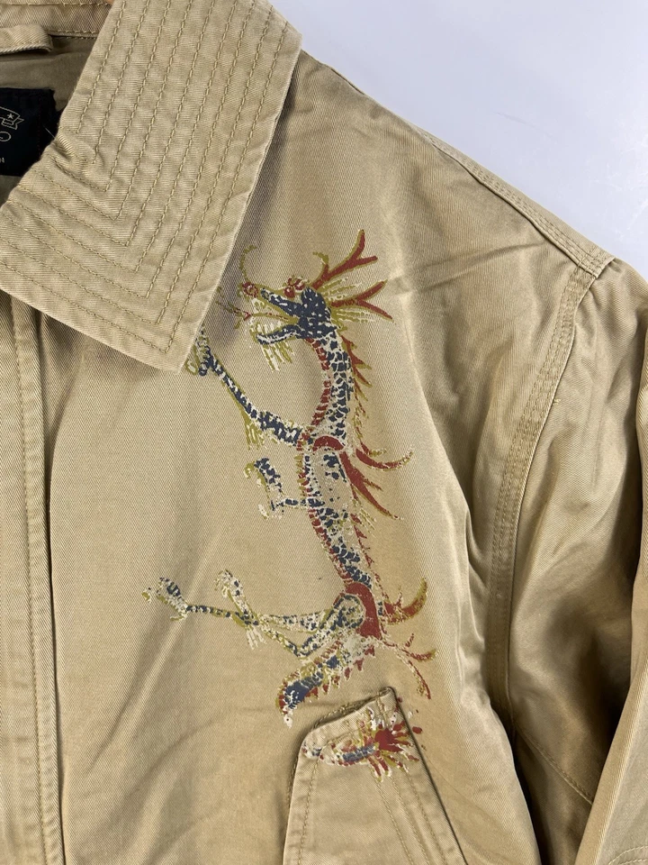 RRL Ralph Lauren Dragon US Military Field M65 Utility Jacket Coat 1st Airwing M - Image 3 of 4