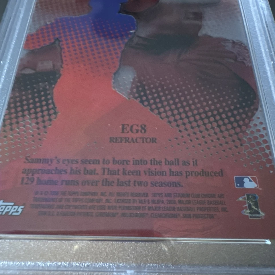 2000 Stadium Club Chr Sammy Sosa EG8 - Image 4 of 4