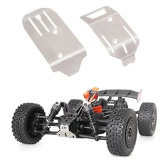 Stainless Steel Chassis Armor Guard for Arrma 1/18 Typhon Grom RC Car Front/Rear