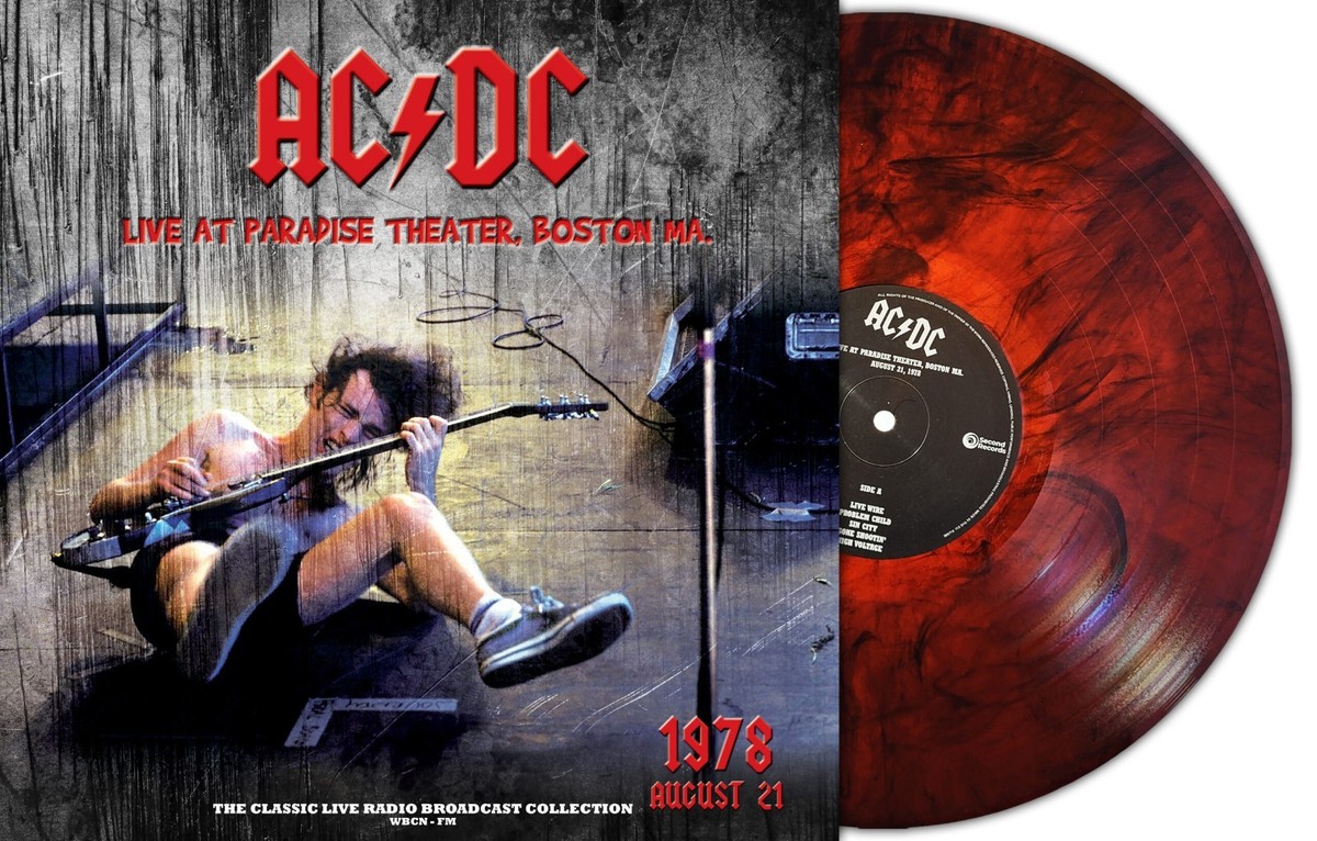 AC/DC – Live at Paradise Theater, Boston 1978 LP 12