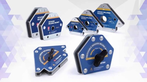 2pcs 12.5KG Magnetic Welding Holder Angle Solder Arrow Weld Fixer Positioner - Video 1 of 1