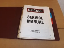 Ex-Cell Cat Pumps Pressure Washer Service Manual, Parts Lists, DeVilbiss Manuals