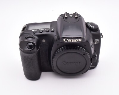 Canon EOS 20D 8.2 MP Digital Camera Body with Accessories (#10406
