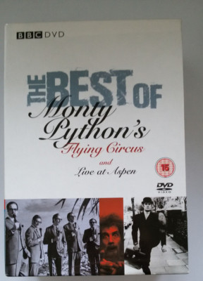 The Best of Monty Python's Flying Circus and Live at Aspen. 4-DVD-Set. Region: 2