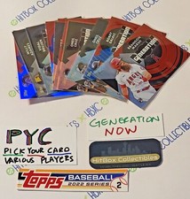 2022 TOPPS SERIES 2 Generation Now Blue PYC Pick Brujan Cruz RC Webb Lewis GN-