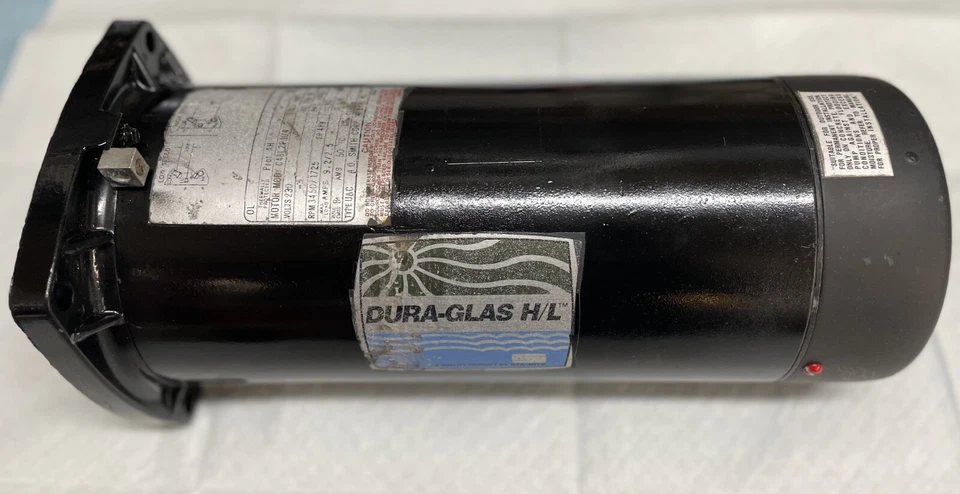 A O Smith 2 Speed Spa pool  Pump 48Y Frame 1  1 /2 - 1/4 HP 230V C48L2P104. - Image 2 of 4