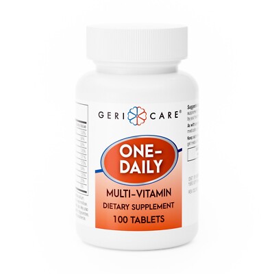 Multivitamin Supplement Geri-Care  Tablet 100 per Bottle