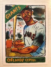 2022 Topps X Andy Friedman Spotlight 70 Series Orlando Cepeda Giants 1966 48