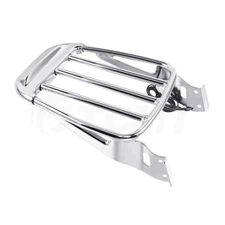 Luggage Rack with LED Light Fit For Harley Softail Dyna Sportster XL 883 1200 48