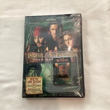 Pirates of the Caribbean: Dead Man's Chest DVD, 2006, Widescreen W Pin RARE 