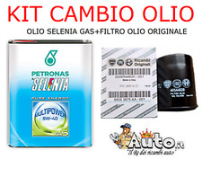 KIT TAGLIANDO FIAT PANDA 500 PUNTO 1.2 GPL 3LT OLIO SELENIA 5W40+FILTRO OLIO 