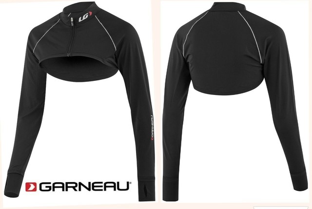 LOUIS GARNEAU cycling bolero jacket arm warmers quick dry uv protection womens M | eBay