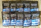 FREEZE DRIED ICE CREAM ideal CAMPING HIKING FISHING for TRAVELLERS - PACK of 10