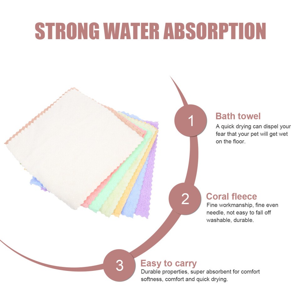 8 Pcs Hamster Blanket Bath Towel Rabbit Accessories Small Pet Cage eBay