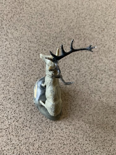 Soviet toy souvenir, deer figurine, USSR vintage, 12cm, ASKANIA - Picture 12 of 17