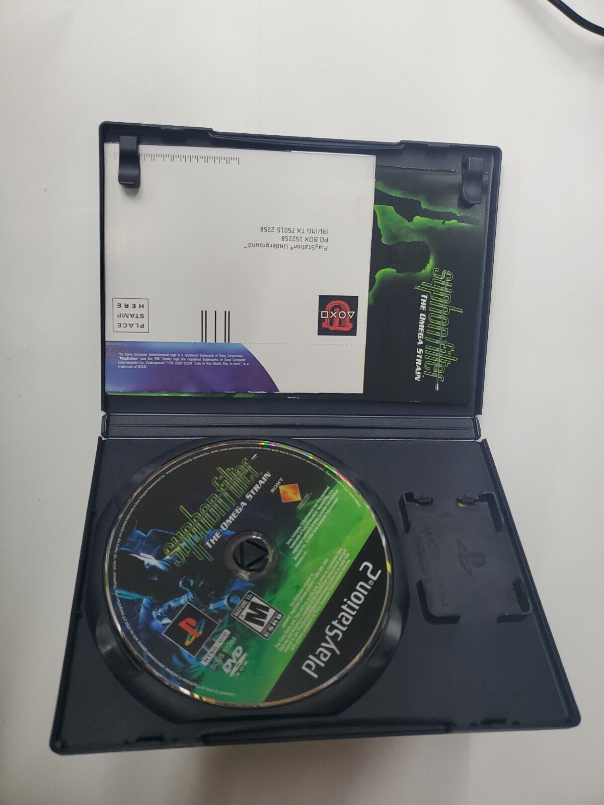 Syphon Filter: The Omega Strain (Sony PS2 PlayStation 2) Complete in Box CIB