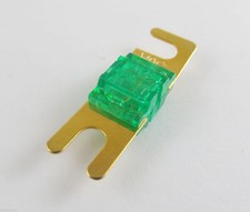 1pcs Gold Plated Car Audio AFS Mini ANL Fuse Auto Stud Fuses 32V 30A 30 AMP