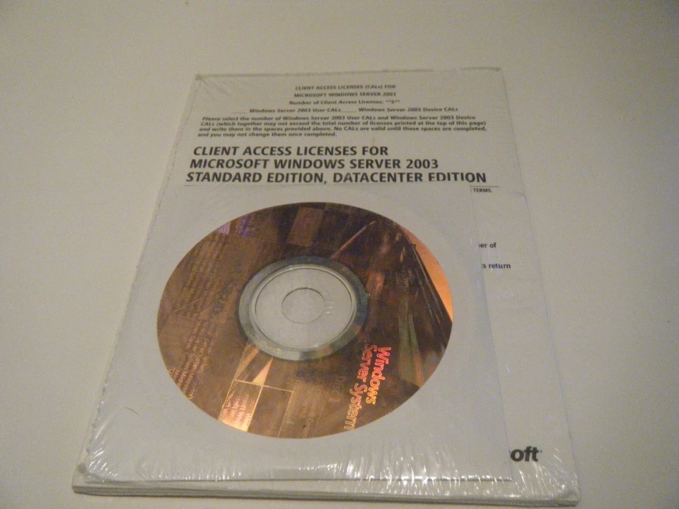 Microsoft Windows Server 2003 R2 Standard and enterprise editions. 5 Client - Image 4 of 4
