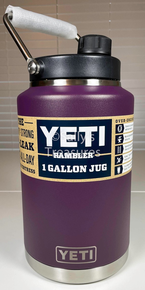 YETI Rambler 1 One Gallon NORDIC PURPLE Jug W/ MAGCAP | eBay