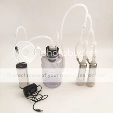 KAY 2L Portable Electric Breast Pump 2pcs Stainless Steel Nipple Covers For Cow