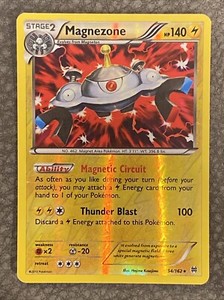 Magnezone Breakthrough 54/162 - Reverse Holo Rare - Pokémon TCG Card