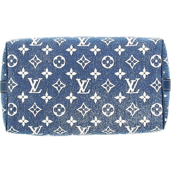 Louis Vuitton Speedy Bandouliere 25 Monogram Denim Shoulder