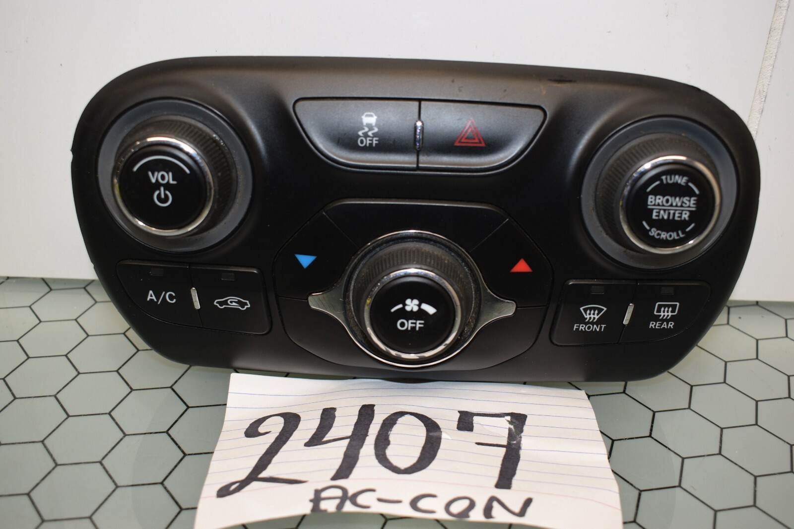 13 14 15 16 Dodge Dart AC and Heater Control Used Stock #2407-AC 