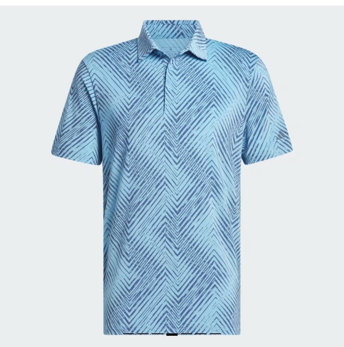 adidas Ultimate365 Allover Print Golf Polo Shirt - Semi Blue Burst adidas Ultimate365 Allover Print Golf Polo Shirt - Semi Blue Burst