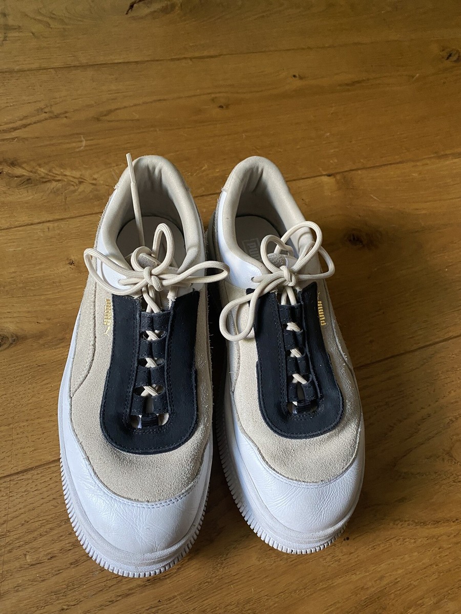 PUMA Deva Reptile Tapica flatform trainers in Stone - U.K. Size 7/Euro 40.5  | eBay UK
