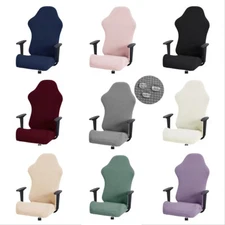 Gaming Chair Cover with Seat Cover + Backrest Cover Office Computer Chair Covers