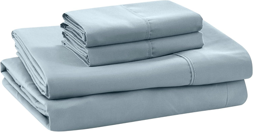 Soft Microfiber Solid Sheets - Luxurious Microfiber Bed Sheets - Includes Flat S