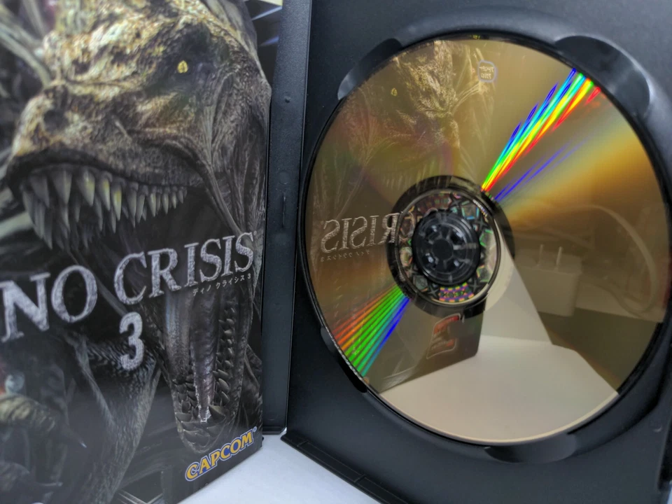 Disco Completo Como Nuevo Xbox Dino Crisis 3 NTSC J Lanzamiento Japonés Original Foto 3 de 4