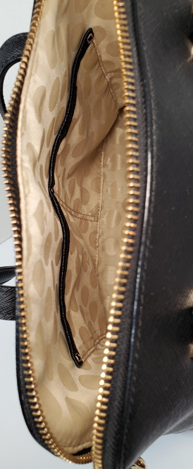 Kate Spade Purse Handbag Double Handle Crossbody Black Dust Bag thumbnail 9