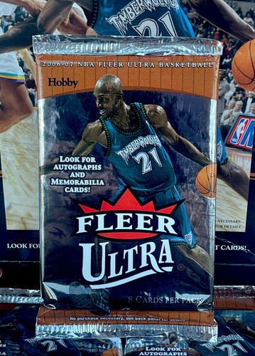 2006-07 Fleer Ultra NBA Baloncesto Hobby Pack 8 Tarjetas LEBRON JAMES TINTA FRESCA EMBALAJE ORIGINAL - Imagen 7 de 22