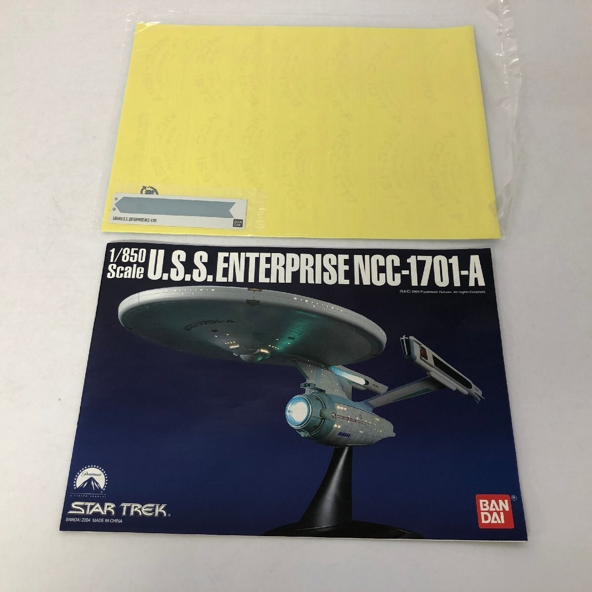 1/850 スケール U.S.S. ENTERPRISE NCC-1701 USS Enterprise NCC-1701 Review by Brett Green (Bandai 1/850)