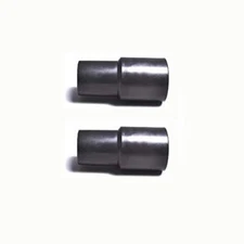 Fits For (2) Fit All, Residential 49005, Vacuum 1 1/4" Black Hose Cuff