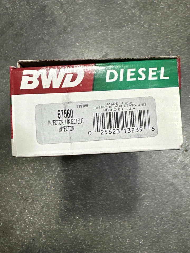 Inyector de combustible BWD 67560 Reman Ford Super F 250-350-450-550 2008-2010 ver descripción Foto 2 de 3