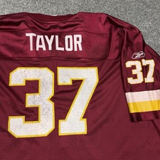 Sean Taylor Washington Redskins Jersey Men 3XL Red NFL Football Reebok 37