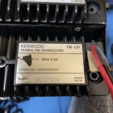 KENWOOD TM-231 TM-431 amateur radio set of 2 A656