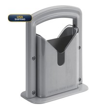 Winco BGS-1 Commercial Manual Bagel Slicer Gray