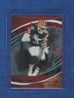 2025 Panini Absolute Football Red and Green David Njoku #12