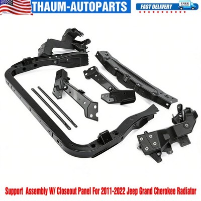Support  Assembly W/ Closeout Panel For 2011-2022 Jeep Grand Cherokee Radiator