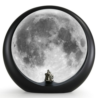 Super Moon Lamp Dimmable Nightlight Unique Gift for Him/Her-Snguule Lovers Si...