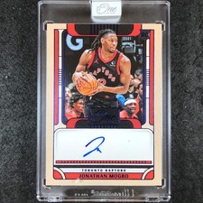 2024-25 One and One JONATHAN MOGBO Rookie Autographs Blue 9/49